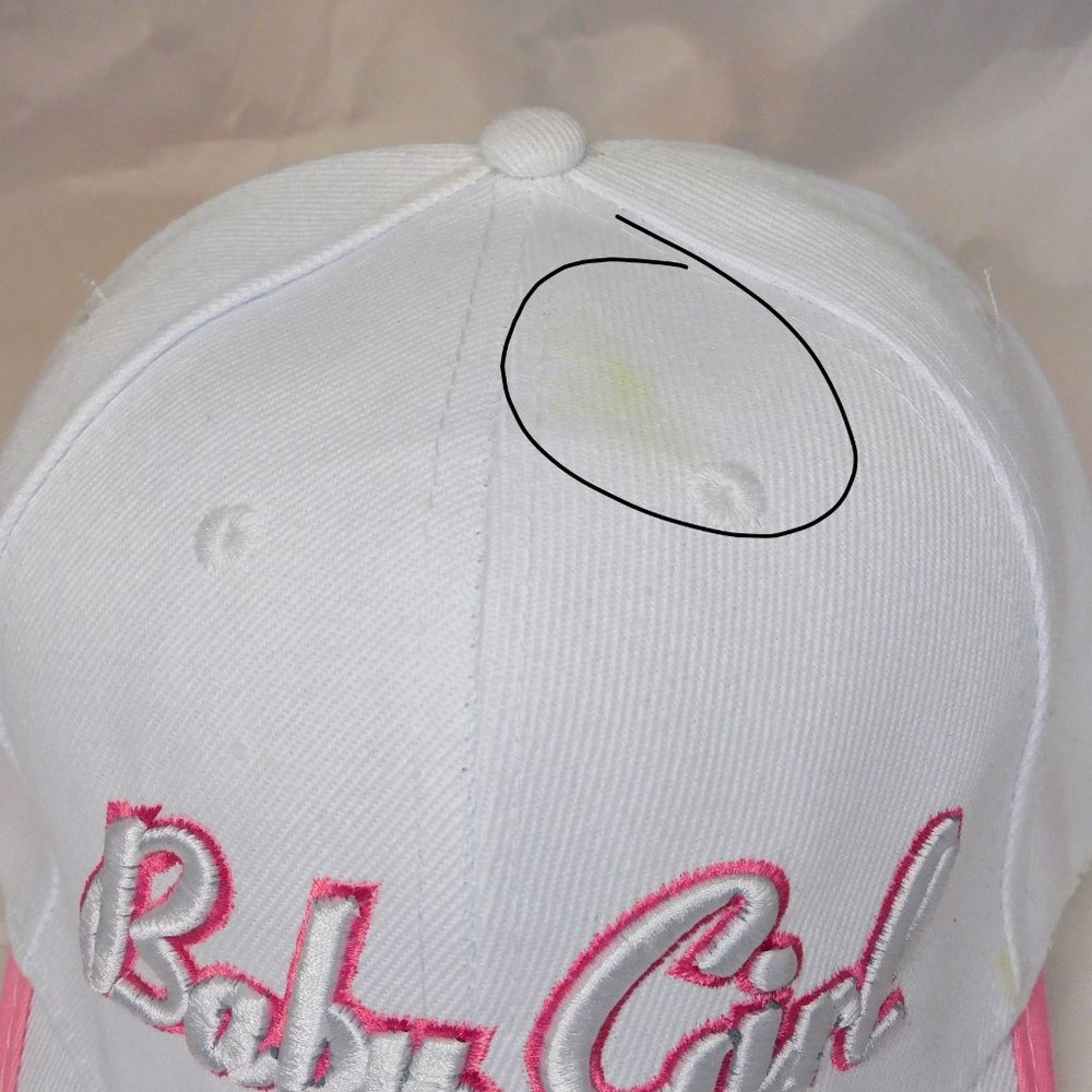 🟣 Baby Girl Embroidered Cap NWOT Adult - Picture 13 of 14